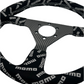2nd Option Racing Steering Wheel Momo Track Style Black Suede Carbon Center