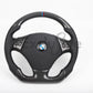 2005-2013 BMW 1/3/X1/X3/M3 Series M Sport| 3 Series/M3  E90 E91 E92 E93/ 1 Series E82/E88/ X1 E84/ X3 E83  Custom Steering Wheel by Exclusive Steering