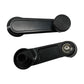 Silver Billet Window Crank Handle For Honda Acura Integra EK Del Sol K20 K24 B16 2PC