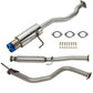 4.5” Stainless Steel Catback Exhaust Muffler For Honda Civic Hatch 76mm 92-95 EG