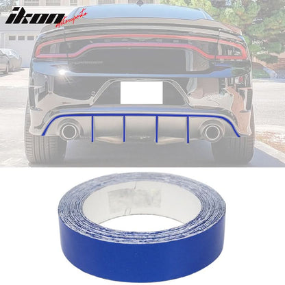3M Reflective Stickers Vinyl Pinstripe Safety Warning Tape 1.5CM x 5M