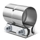 2.0" Lap Joint Exhaust Band Clamp Muffler Sleeve Coupler Stainless Steel