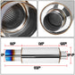 Universal Exhaust Muffler with 3.0" Tip - 14.7" Overall Length