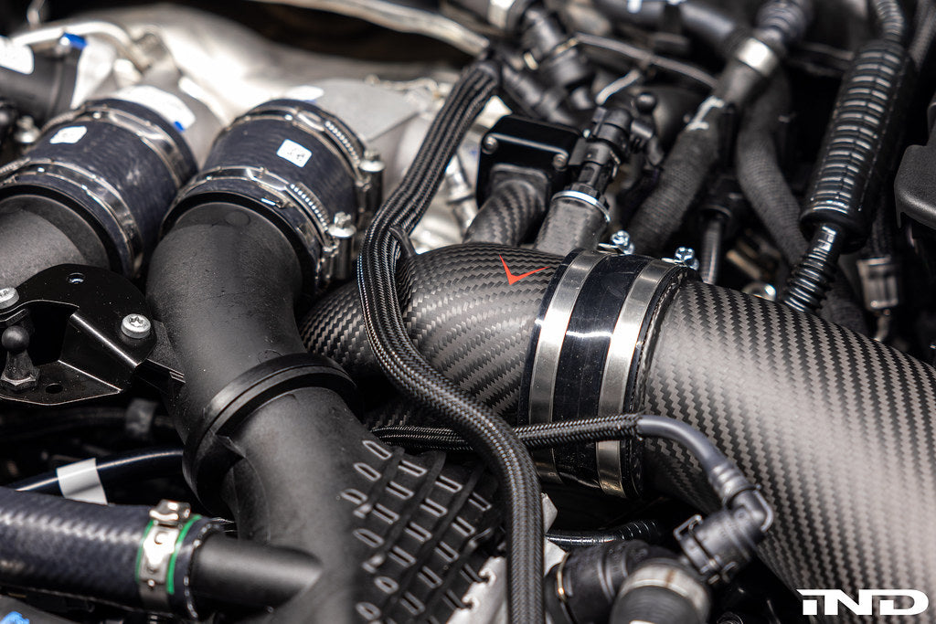 Eventuri BMW G90 / G99 M5 (S68) Carbon Turbo Inlet Set