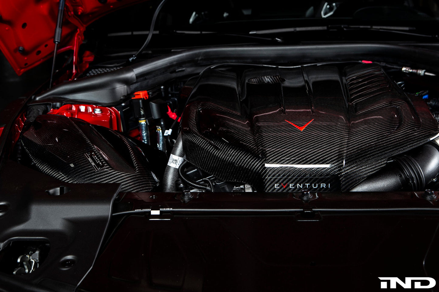 Eventuri G29 Z4 / A90 Supra (B58) Black Carbon Engine Cover