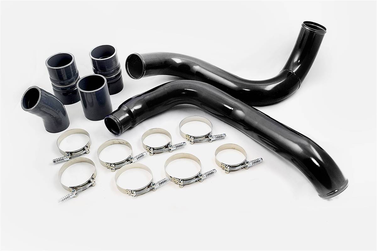 Rudy's Black Intercooler Pipe & Boot Kit For 03-07 6.0 Powerstroke