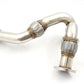 Rudy's Heavy Duty 304 SS Up Pipe Kit & Turbo V-Band Clamp For 03-07 6.0 Powerstroke