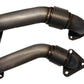 Rudy's High Flow Exhaust Manifolds w/ Up Pipes For 01-04 LB7 Duramax