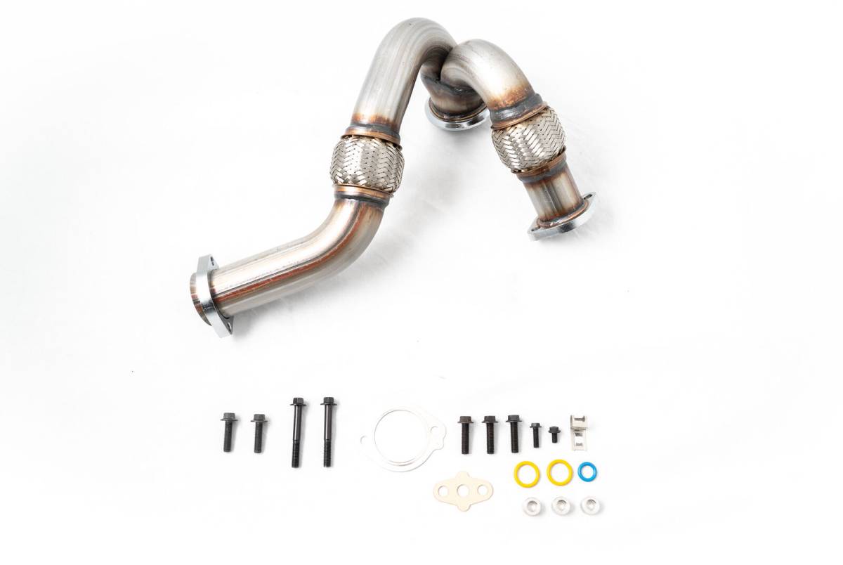 Rudy's Heavy Duty 304 SS Up Pipe Kit For 03-07 6.0 Powerstroke