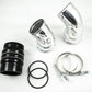 Rudy's Polished Aluminum Cold Side Intercooler Pipe & Boot Kit For 06-10 6.6 Duramax