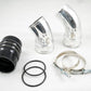 Rudy's Polished Aluminum Cold Side Intercooler Pipe & Boot Kit For 06-10 6.6 Duramax