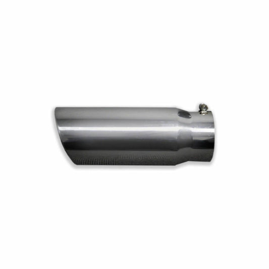 Rudy's 5x6x15 Polished Stainless Steel Bolt-On Exhaust Tip
