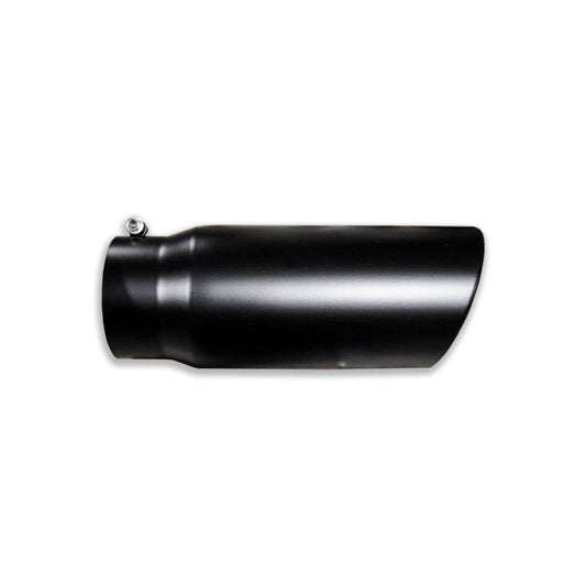Rudy's 5x6x15 Black Stainless Steel Bolt-On Exhaust Tip