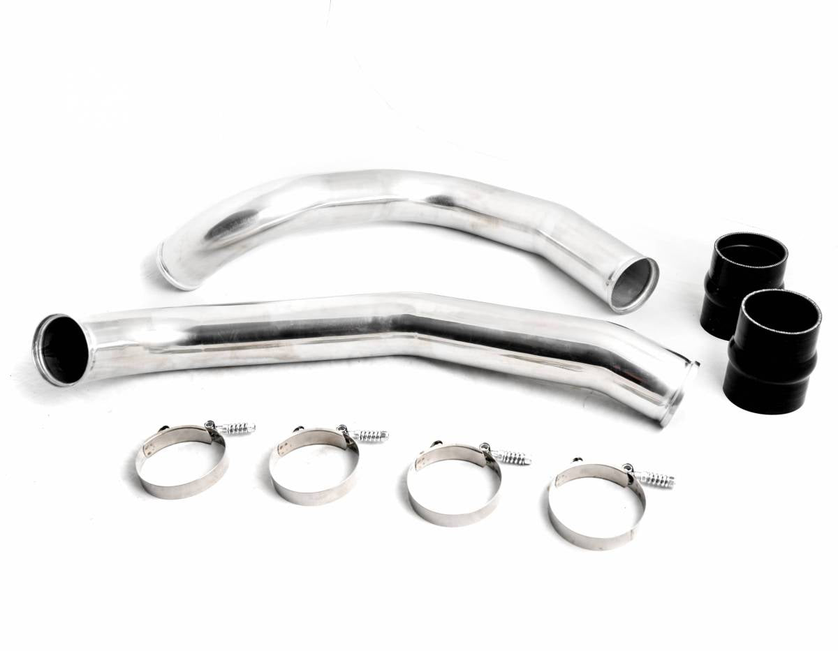 Polished Intercooler Pipe Kit Hot Cold Side For 99.5-03 Ford 7.3L Powerstroke