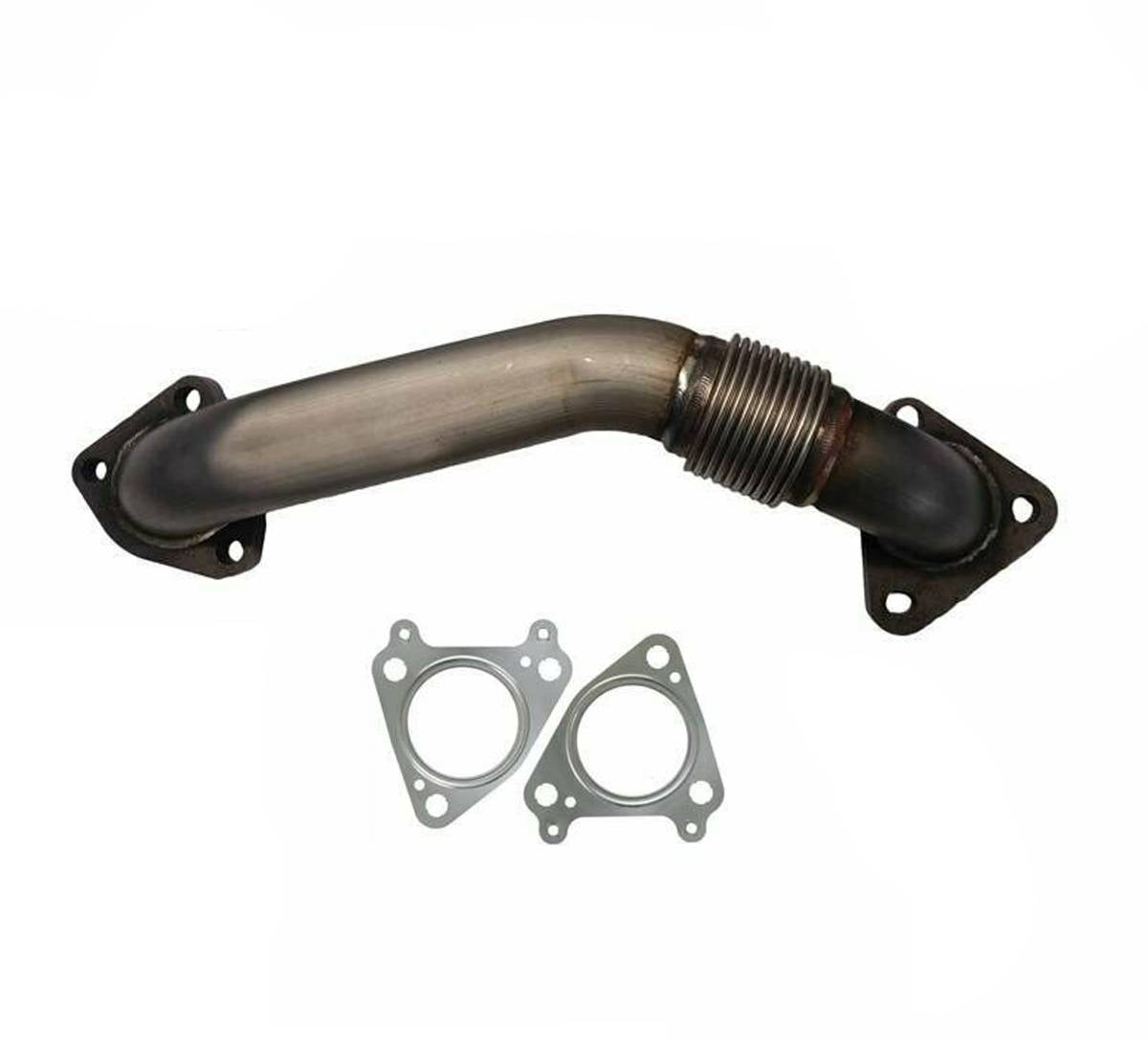 Rudy's Bolt-On Replacement Passenger Side Up Pipe w/ Gaskets For 01-04 LB7 Duramax