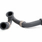 Rudy's High Temp Ceramic Coated Heavy Duty 304 SS Up Pipe Kit & Turbo V-Band Clamp For 03-07 6.0 Powerstroke