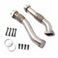 Heavy Duty Stainless Steel Bellowed Up Pipe Kit Early 1999 Ford 7.3L Powerstroke