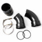 Rudy's Black Cold Side Intercooler Pipe Kit For 2006-2010 GMC Chevy LBZ LMM 6.6L