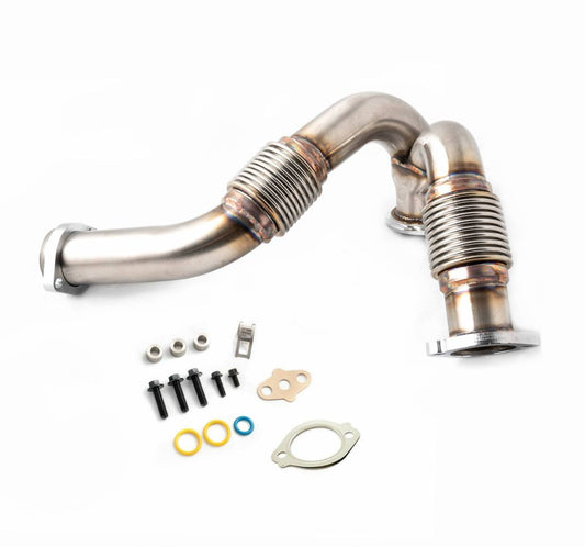 Rudy's HD Bellowed Y-Pipe Turbo Install Kit For 2003-2007 Ford 6.0L Powerstroke