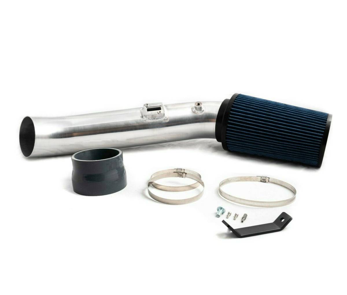 Rudy's Polished Cold Air Intake Oiled For 2011-2016 Ford 6.7L Powerstroke Diesel