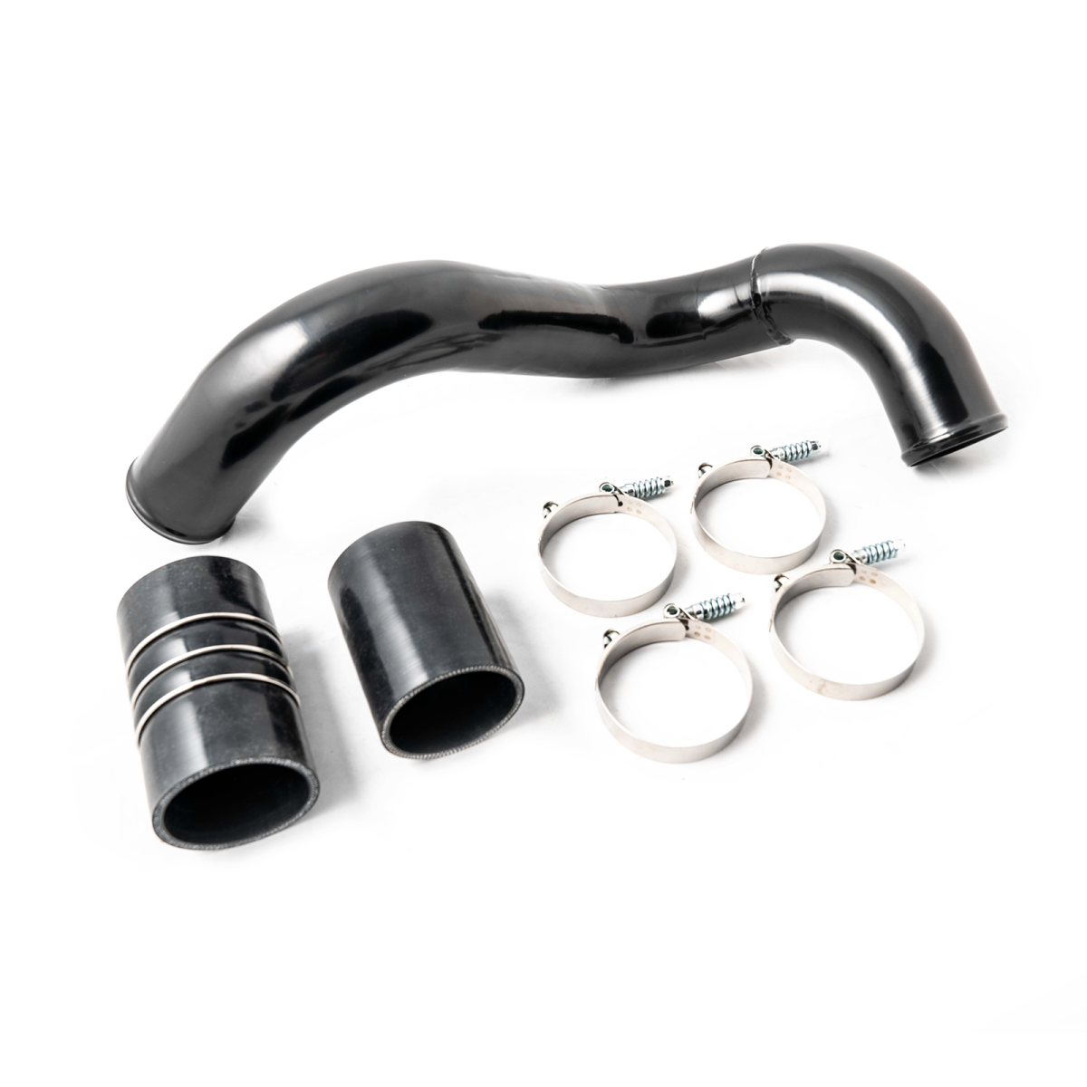 Rudy's Black Cold Side Intercooler Pipe 03-07 Ford F-250/F-350 6.0L Powerstroke