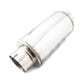 5" Polished 304 Stainless Steel Muffler For Cummins Duramax Powerstroke Diesel