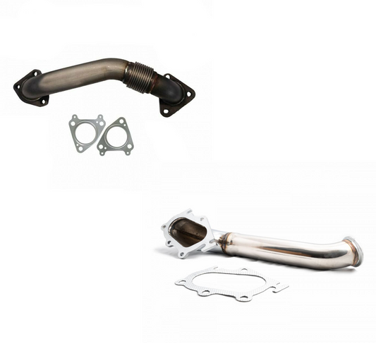 Rudy's Bolt-On Passenger Side UpPipe & Turbo Pipe For 01-04 GM 6.6L LB7 Duramax