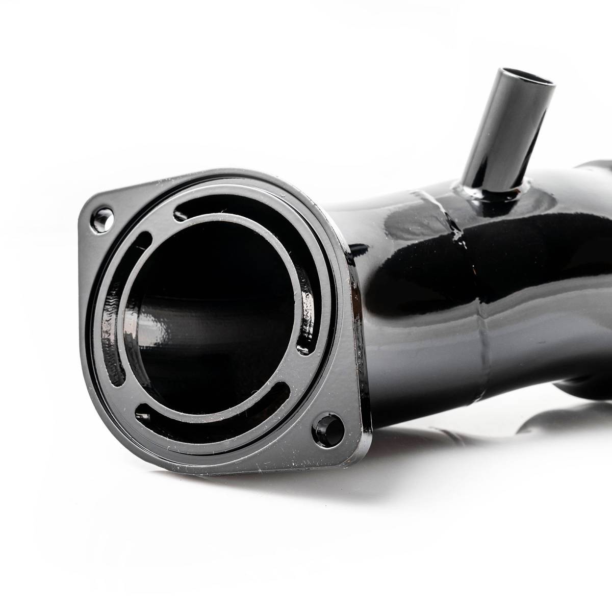 Rudy's 3.5" Black Turbo Intake Horn Kit For Silverado/Sierra 2500HD/3500HD 6.6L L5P Duramax Diesel