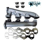 Rudy's High Flow Race Exhaust Manifolds & Gaskets For 01-04 GM 6.6L Duramax