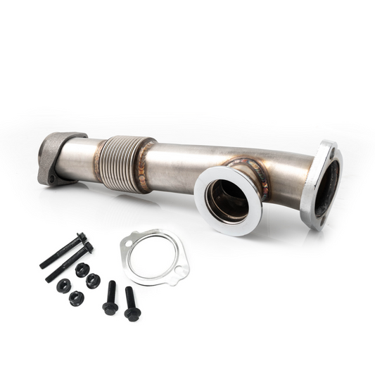 Rudy's HD Bellowed Passenger Side Up Pipe For 2004-2007 Ford 6.0L Powerstroke Diesel