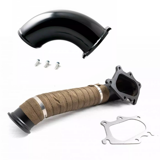 Rudy's High Flow Turbo Inlet Horn W/ Turbo Down Pipe For  01-04 GM Duramax LB7