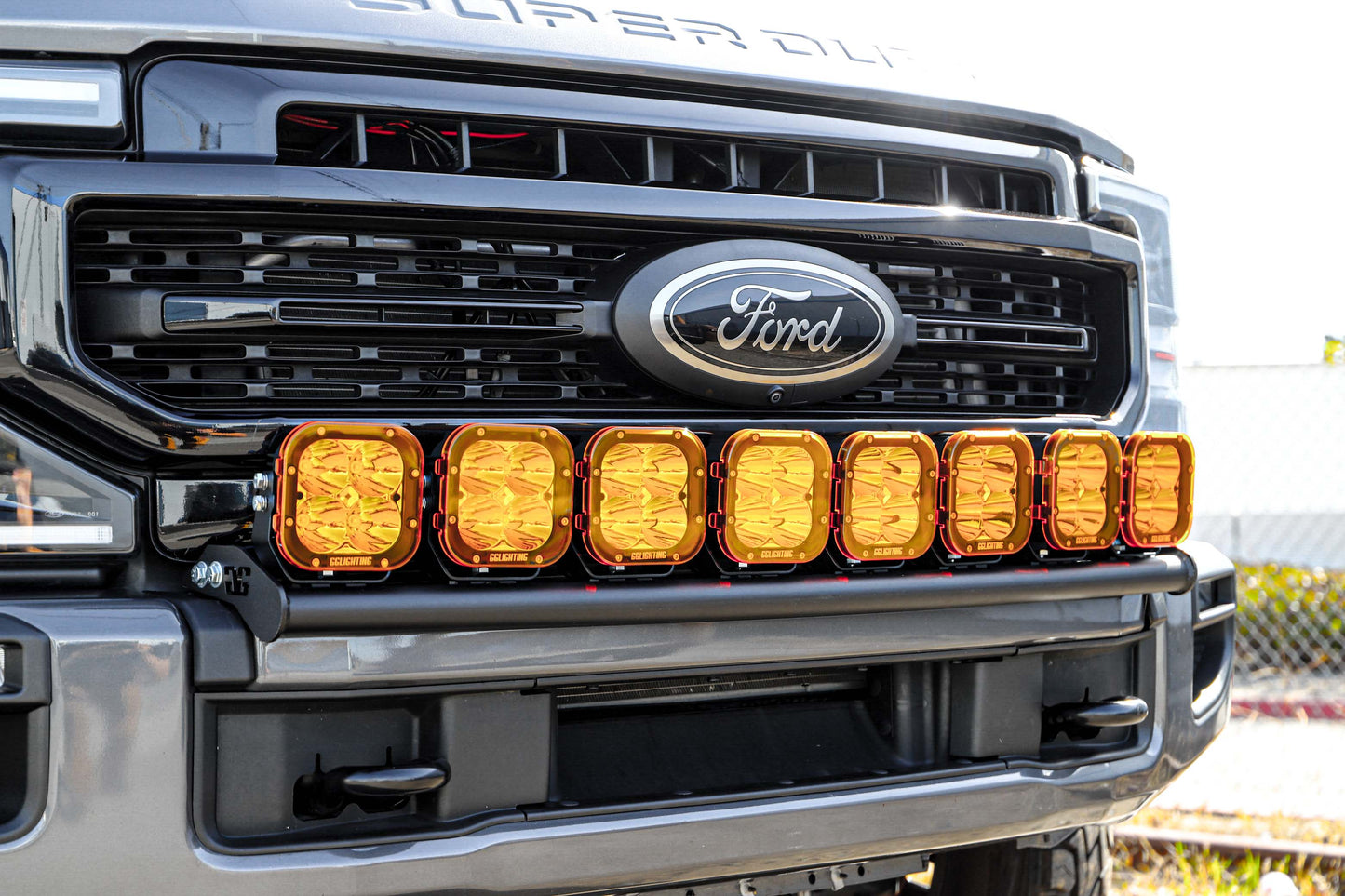 Mount Kit Only 2011+ F250 / F350 Superduty 8 Light Bracket