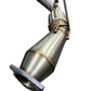 SPDZ1 K Series Megaphone Header Downpipe 12-15 Civic Si FG & 13-15 Acura ILX Cast Bellmouth
