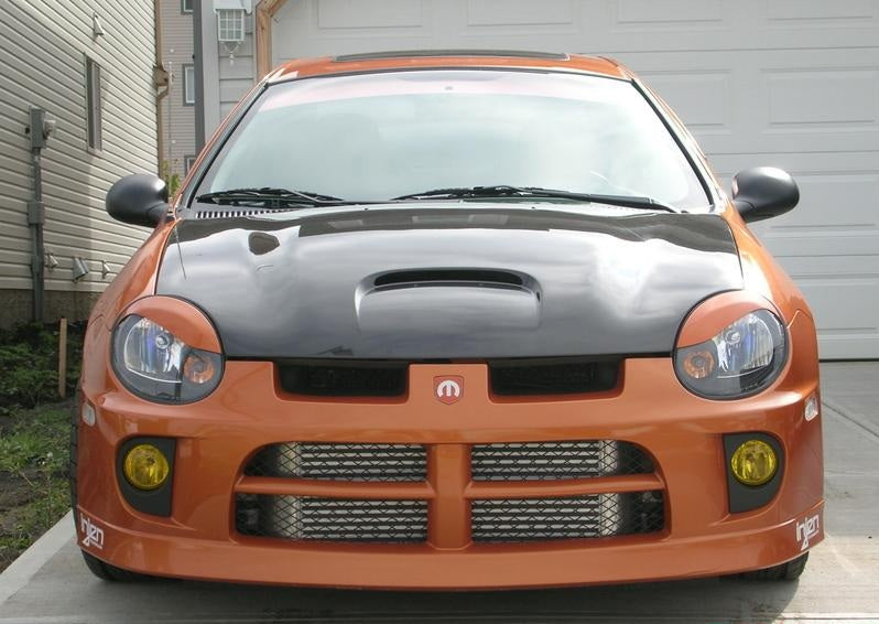 Seibon 03-05 Dodge SRT-4 OEM Carbon Fiber Hood