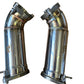 IRL F95 F96 S68 Secondary Downpipes