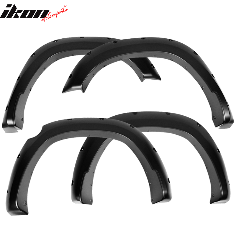 2019-2025 Dodge Ram 1500 Pocket Rivet Smooth Unpainted Fender Flare PP