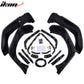 2007-2017 Jeep Wrangler JK 2 4DR Fender Flares w/ Side Marker Lights