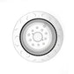 FactionFab Slotted Rear Rotor V2 Dual Drilled - Subaru WRX 2022+ 6mt / FR-S / BRZ / 86 2013+