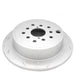 FactionFab Slotted Rear Rotor V2 Dual Drilled - Subaru WRX 2008-2021