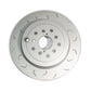 FactionFab Slotted Rear Rotor V2 Dual Drilled - Subaru STI 2008-2017