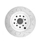 FactionFab Slotted Rear Rotor V2 Dual Drilled - Subaru STI 2018-2021