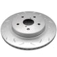 FactionFab Slotted Rear Rotor V2 Subaru WRX 2022+ CVT