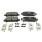 FactionFab V2 Rear Brake Pads - 1998-2001 Subaru Impreza RS