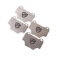 FactionFab Titanium Rear Brake Shim Set - 2018-21 Subaru STI / 2024+ WRX TS & TR