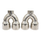 FactionFab Replacement Axle Back Tip Polished Pair