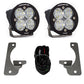 Baja Designs 07-09 Wrangler JK w/Premium Bumper Squadron R Pro Fog Pocket Kit - Clear 448149