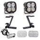 Baja Designs 2023+ Ford F-250/350 Super Duty XL Pro A-Pillar LED light Kit w/ Upfitter Harness 448211UP