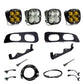 Baja Designs 2023+ Ford F250/F350 Super Duty Squadron SAE/Sport Fog Pocket Kit - Amber 448226UP