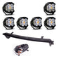 Baja Designs 23+ Ford Super Duty LP4 Bull Bar Light Kit w/ Upfitter 448234UP