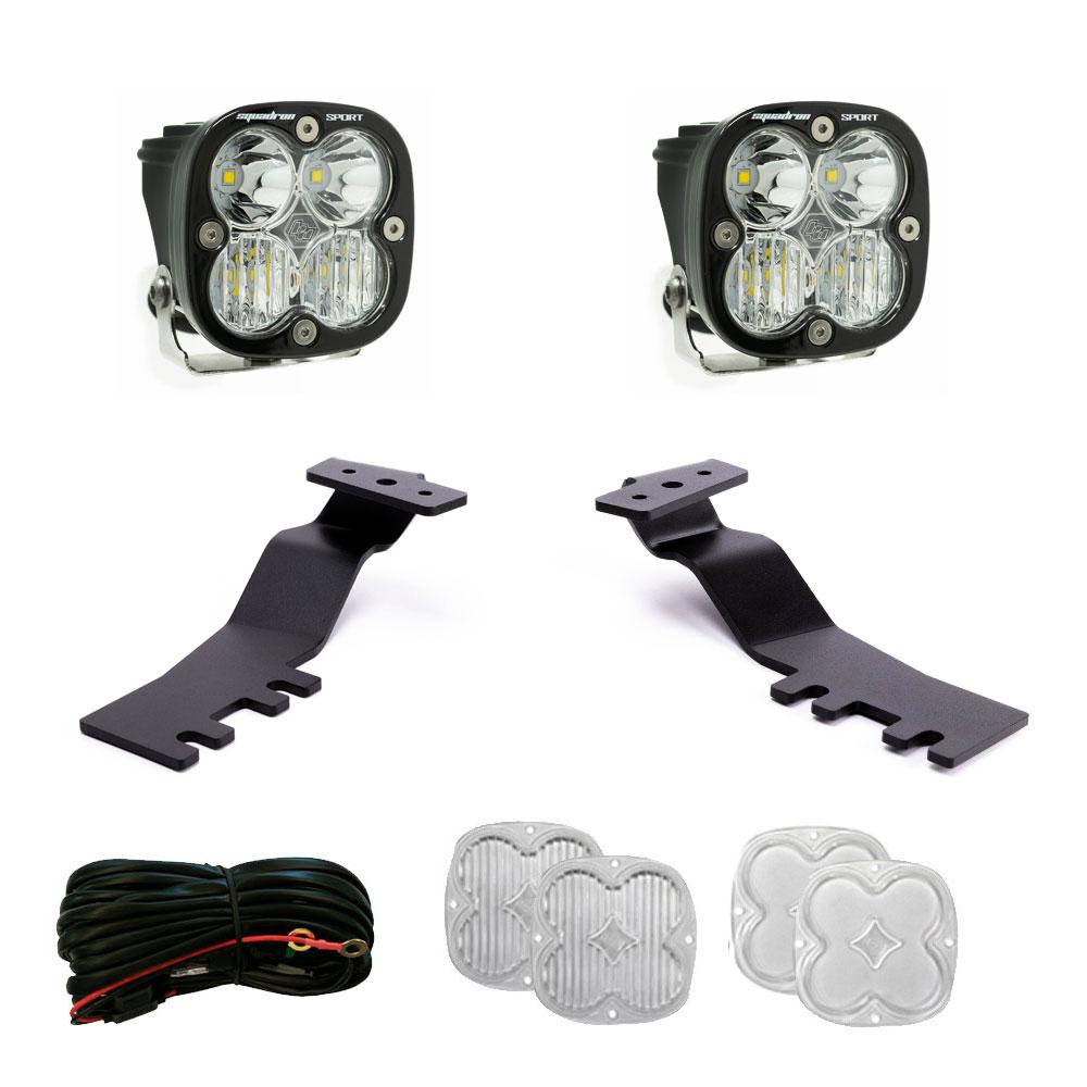 Baja Designs 2024+ Toyota Tacoma Squadron Sport A-pillar Kit 448242